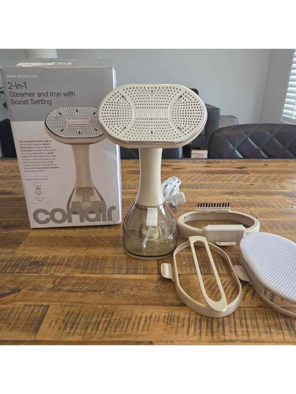 Conair 2-In-1 Steamer and Iron with Boost Setting